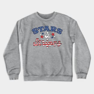 Stars and Stripes Crewneck Sweatshirt